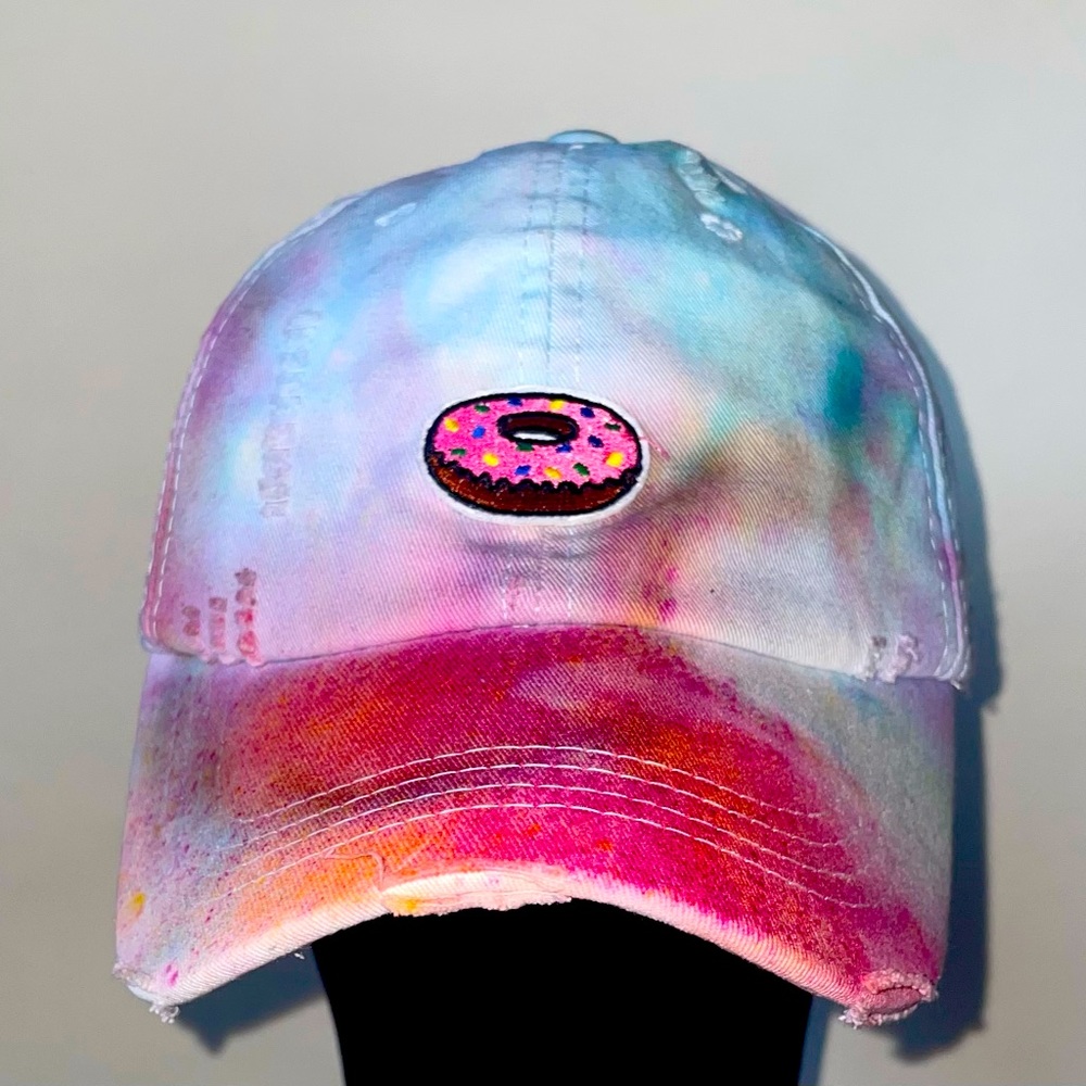 “You Look Good” 1 of 1 custom hats.